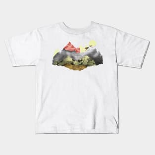 Jaguar in the Mountains by Sunset Kids T-Shirt